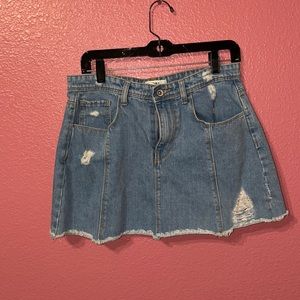Denim skirt
